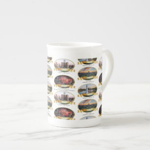 Caneca De Porcelana Celebrar Detroit Mug