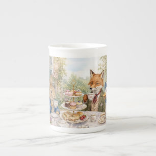 Caneca De Porcelana Chá da Tarde Clássico do Coelho Pato Raposa