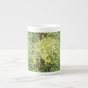 Caneca De Porcelana Chás Especiais De Mug- Abril Podem Flores