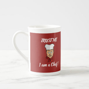 Caneca De Porcelana Chef