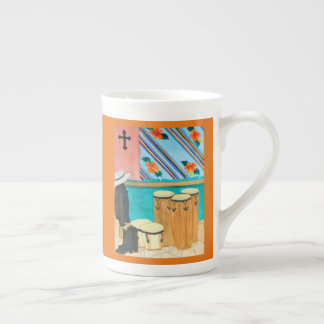 Caneca De Porcelana Cilindros em Panamá "após aguarela da actuação"