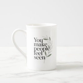 Caneca De Porcelana Citação Personalizada O Futuro É Brilhante