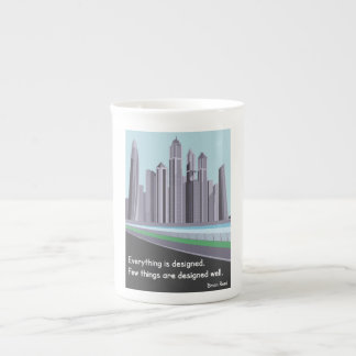 Caneca De Porcelana Citações da arquitetura [junco de Brian]