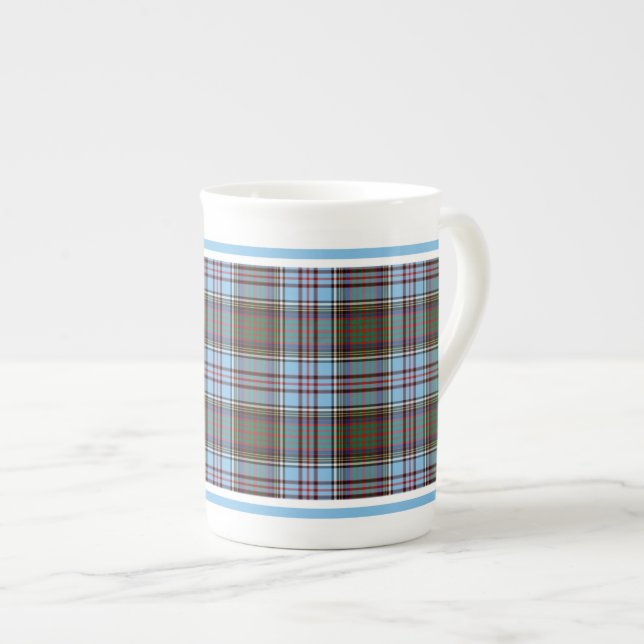 Caneca De Porcelana Clan Anderson Tartan (Frente Esquerda)