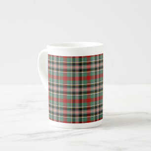 Caneca De Porcelana Clan Bruce Do Kinnaird Tartan
