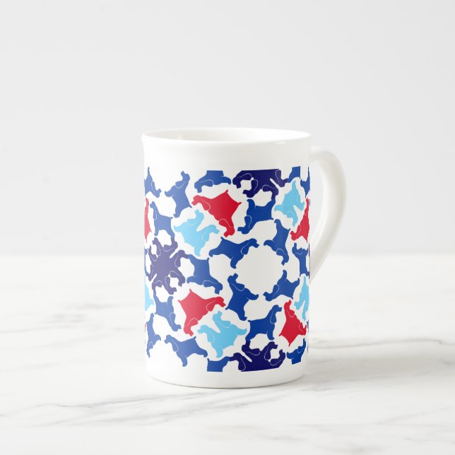 Caneca De Porcelana cocker spaniel inglês (Frente Esquerda)