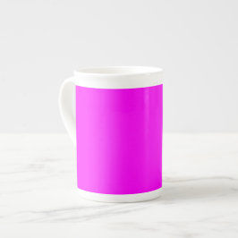 Caneca De Porcelana Código hexadecimal cor-de-rosa claro FF00FF