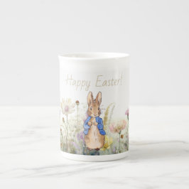 Caneca De Porcelana coelho de Páscoa
