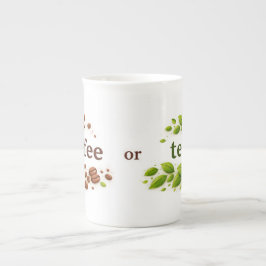 Caneca De Porcelana Coffee or Tea Specialty Mug