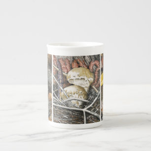 Caneca De Porcelana Cogumelos 3