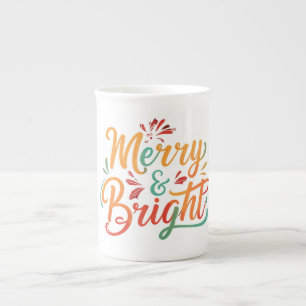 Caneca De Porcelana Coleção de felizes e Ossos Brilhantes na China