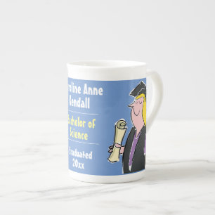 Caneca De Porcelana Comemoração de qualificação de grau