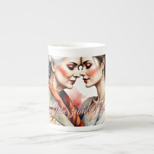 Caneca De Porcelana Conforto & Amor - Tudo de bom no Dia das Mães!