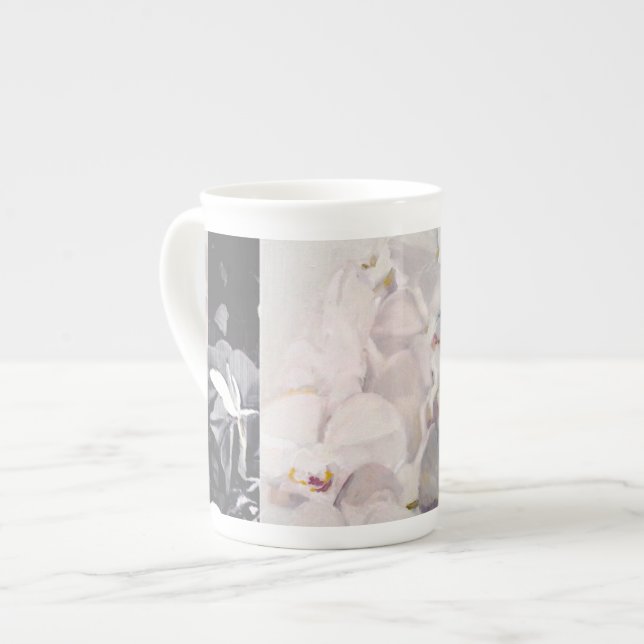 Caneca De Porcelana copos da ponte da orquídea (Frente Esquerda)