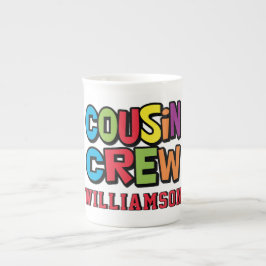 Caneca De Porcelana Create Your Own Family Reunion Cousin Crew