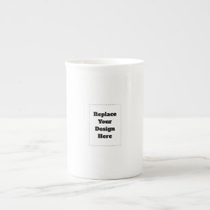 Caneca De Porcelana Crie seu próprio branco
