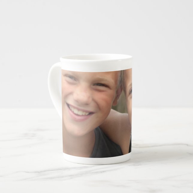 Caneca De Porcelana Crie sua própria foto (Frente Esquerda)