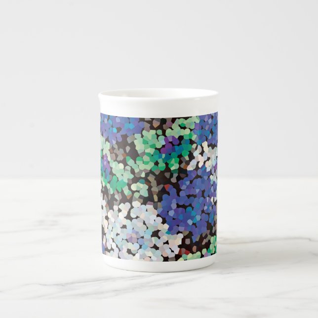 Caneca De Porcelana Crystal Floral Blooms (Frente)