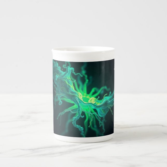Caneca De Porcelana Custom Doctor Nurse Biological Cell Science Art (Frente)