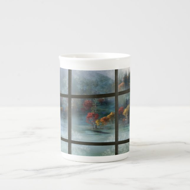 Caneca De Porcelana Cwm Autumn Frost Specialty Mug (Frente)