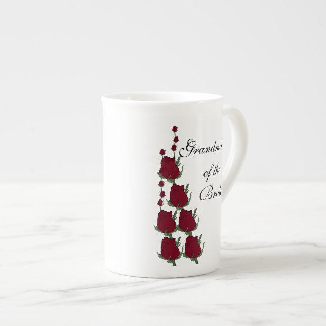Caneca de porcelana da Avó da Noiva (Frente Esquerda)