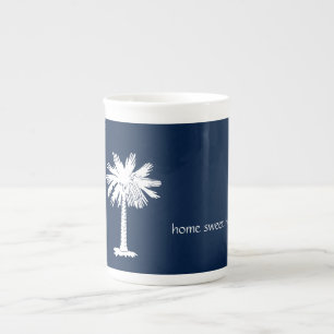 Caneca de porcelana da Carolina do Sul