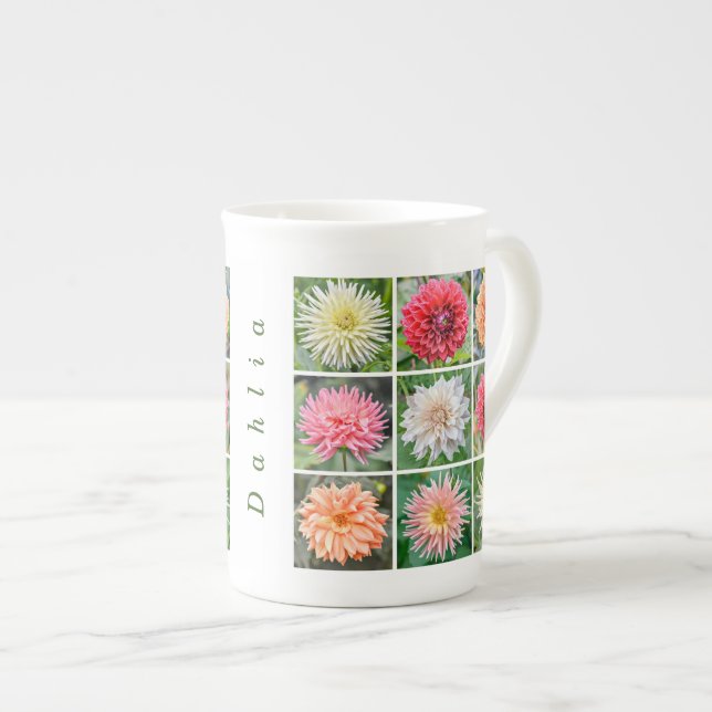Caneca De Porcelana Dahlia (Frente Esquerda)