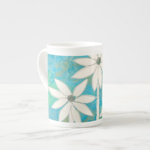 Caneca De Porcelana Daisies II