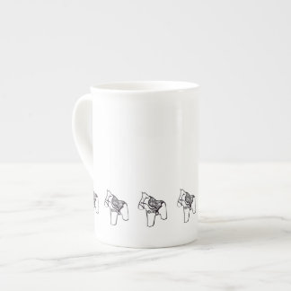 Caneca De Porcelana Dala Horses