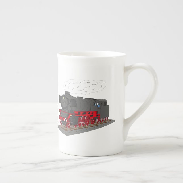 Caneca De Porcelana Dampflokomotive (Direita)