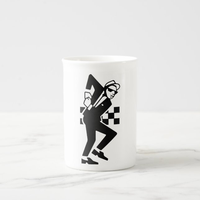 Caneca De Porcelana Dançarina de SKA (Frente)