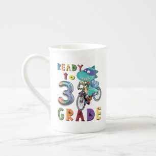 Caneca De Porcelana De Volta À Escola, 3º Grau
