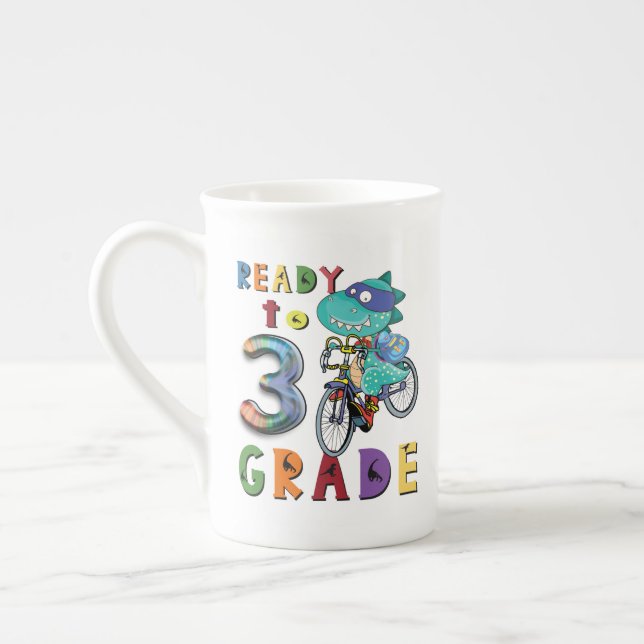 Caneca De Porcelana De Volta À Escola, 3º Grau (Esquerda)