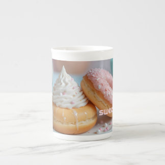 Caneca De Porcelana Delícias Macias e Doces