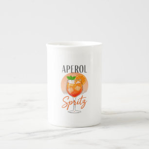 Caneca De Porcelana Design de Coquetel Aperol Spritz