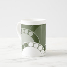 Design de Fern Frond Estilizado - Mug