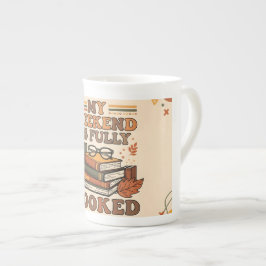 Caneca De Porcelana Design de fim de semana totalmente reservado