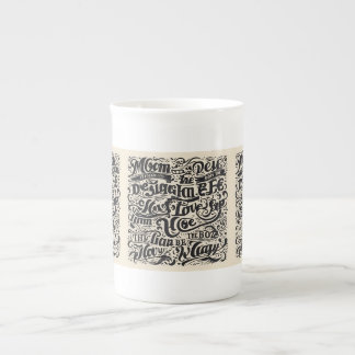 Caneca De Porcelana Design Tet