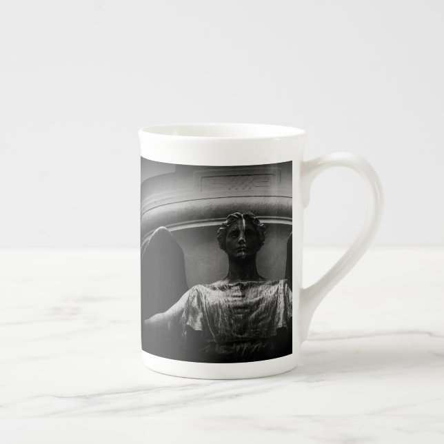 Caneca De Porcelana Desligar ao Observar (Direita)