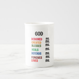 CANECA DE PORCELANA "DEUS ME DESENHOU" CÃES ESPECIALIZADAS