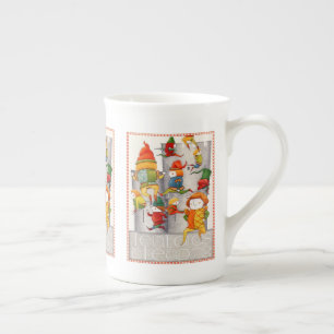 Caneca De Porcelana DEZ SENHORAS: LÍDEZ BÓSSEOS China