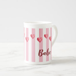 Caneca De Porcelana Dia de os namorados de Especialidade de Coração Br