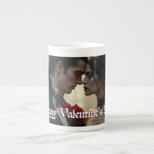 Caneca De Porcelana Dia dos Namorados de Paixão Eterna