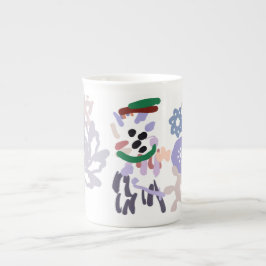 Caneca De Porcelana Diversão de inverno do Yeti