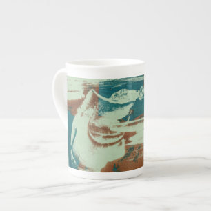 Caneca De Porcelana Dois para norte