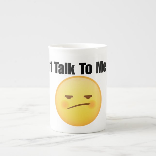 Caneca De Porcelana Don’t Talk to Me Yet Mug (Frente)