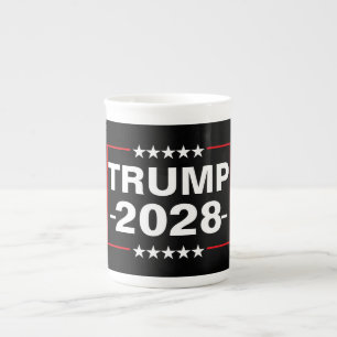 Caneca De Porcelana Donald Trump 2028 Presidente