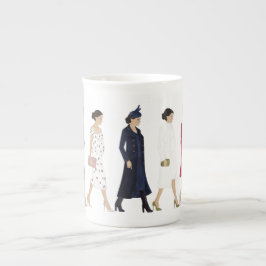 Caneca De Porcelana Duquesa Meghan Markle - Mãe Esperada