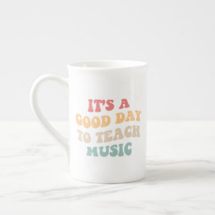 Caneca De Porcelana É Um Bom Dia Para Ensinar Música II