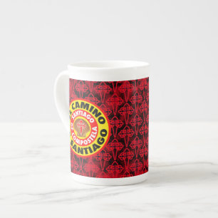 Caneca De Porcelana EL Camino De Santiago